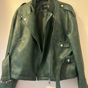 Hunter Green “Leather” Jacket